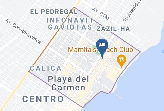 Solidaridad - Bric Hotel & Spa Maps
