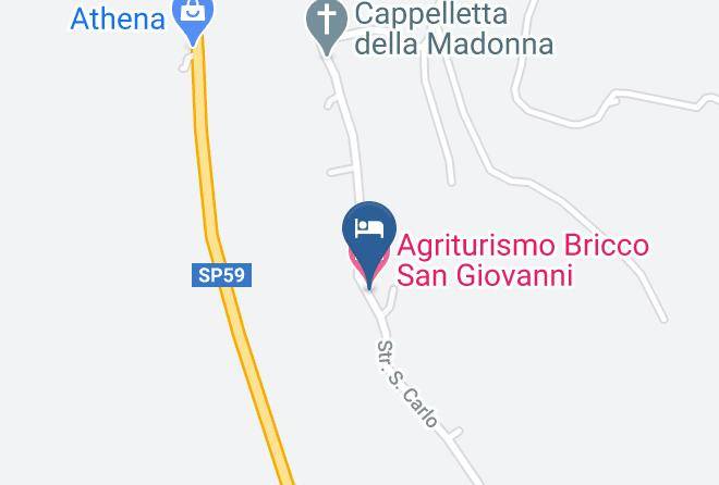Asti - Agriturismo Bricco San Giovanni Maps