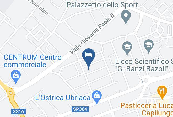 Lecce - Briciole Di Gusto Bed And Breakfast Maps