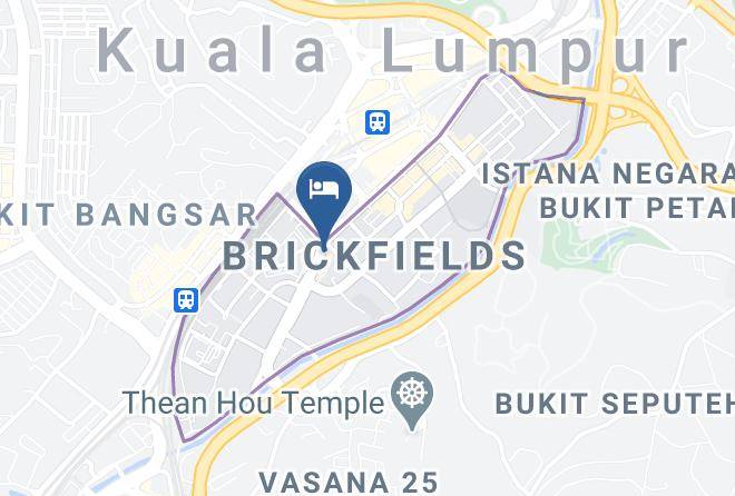 Brickfields Park Hotel Map