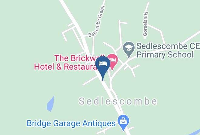 East Sussex - Brickwall Hotel Maps
