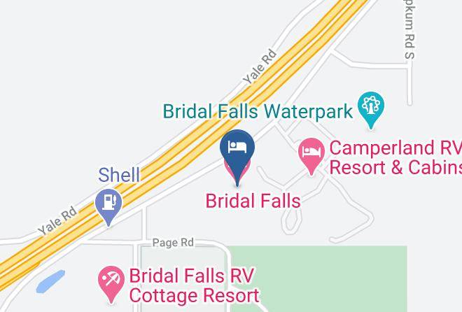 Fraser Valley - Bridal Falls Motel Maps