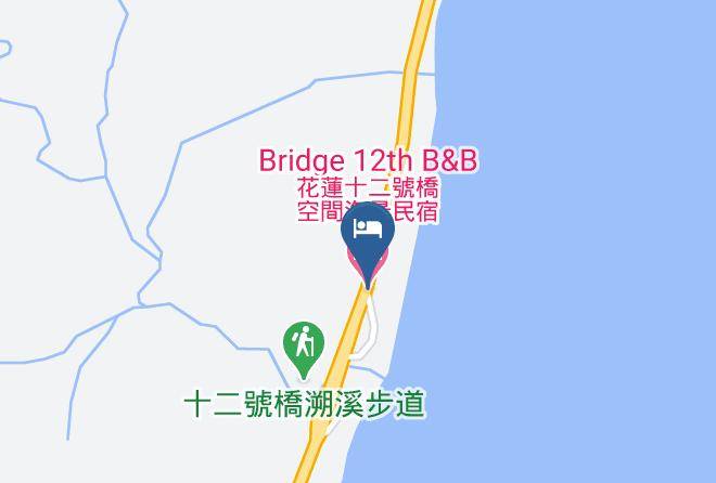 Bridge 12th B&b Mapa - Taiwan - Hualiennty