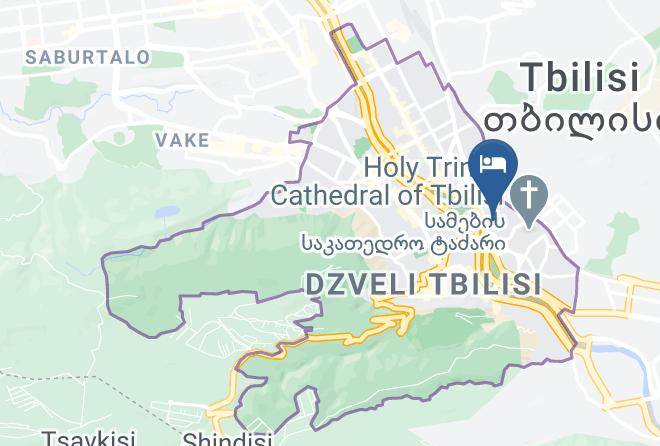 Tbilisi - Bridge Boutique Hotel Tbilisi Maps