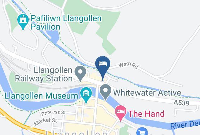 Denbighshire - Bridge End Hotel Maps