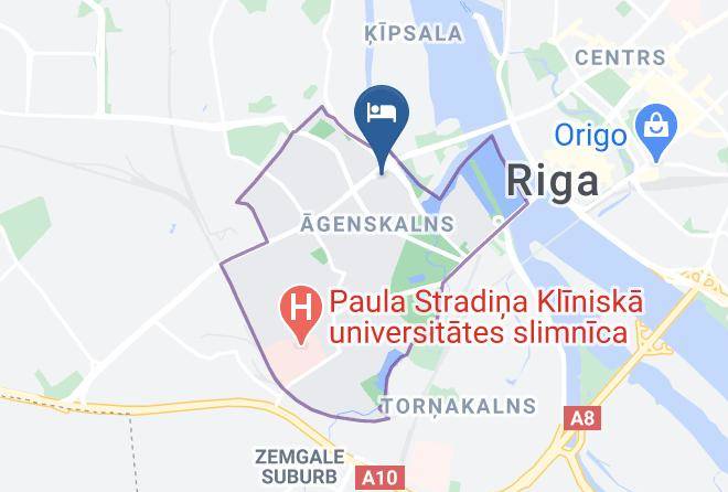 Riga - Bridge Hotel Maps