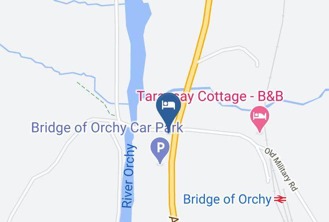Argyll And Bute - Bridge Of Orchy Hotel Maps