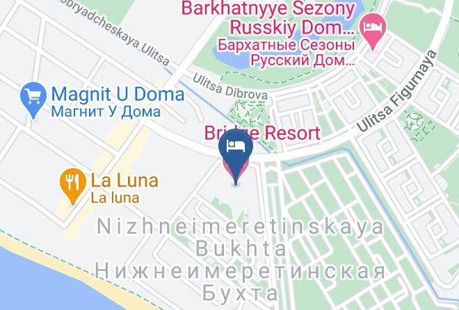 Sochi - Bridge Resort Maps