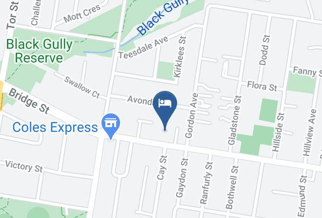 Toowoomba - Bridge Street Motor Inn Maps