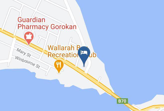Central Coast - Bridge View Motel Maps
