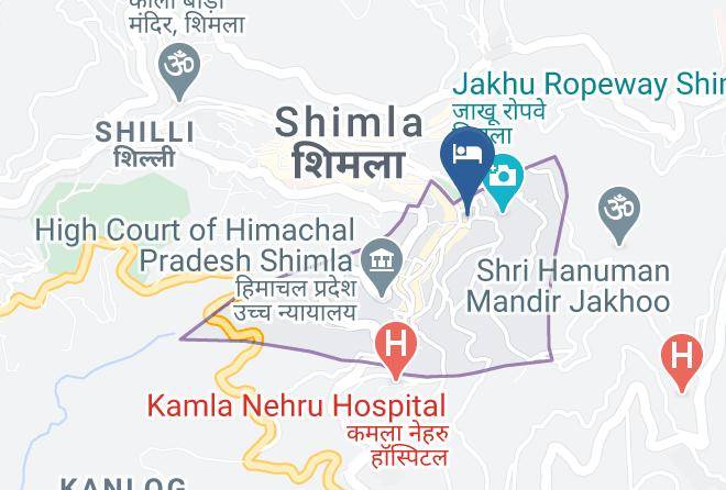 Shimla - Bridge View Regency Maps