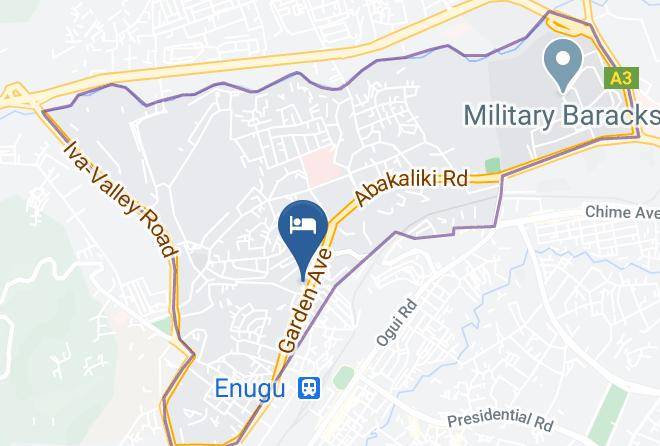 Enugu - Bridge Waters Hotel Maps