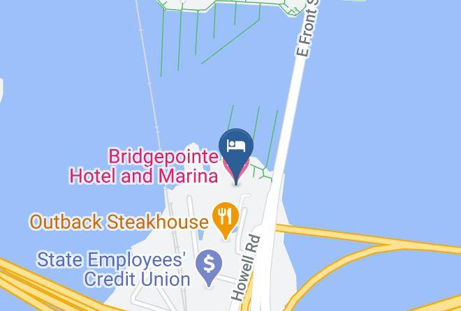 Craven - Bridgepointe Hotel And Marina Maps