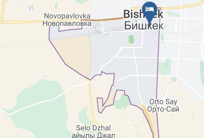 Bishkek - Bridges Hotel Maps