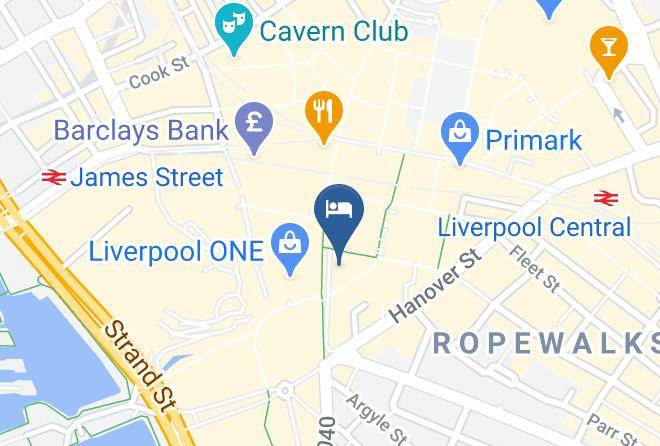 Liverpool - Liverpool City Centre By Bridgestreet Maps