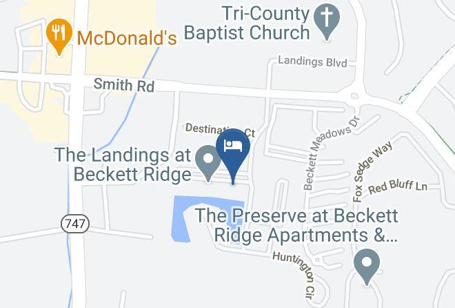 Butler - Bridgestreet At The Landings At Beckett Ridge Maps