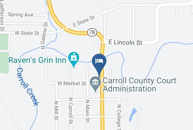Carroll - Bridgewater Inn At The Historic Glenview Maps
