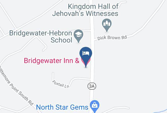 Bridgewater Inn & Motel Map