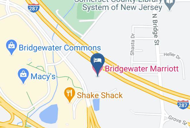 Somerset - Bridgewater Marriott Maps