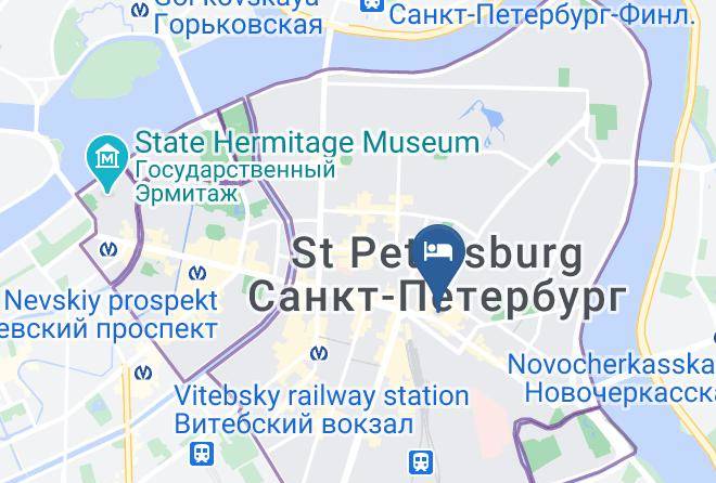 Saint Petersburg - Bridzh Siti Mini Otel' Maps