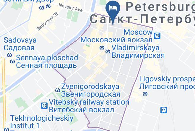 Saint Petersburg - Bridzhtaun Maps