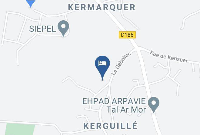 Morbihan - Brient Claudine Chambre D'hotes Maps