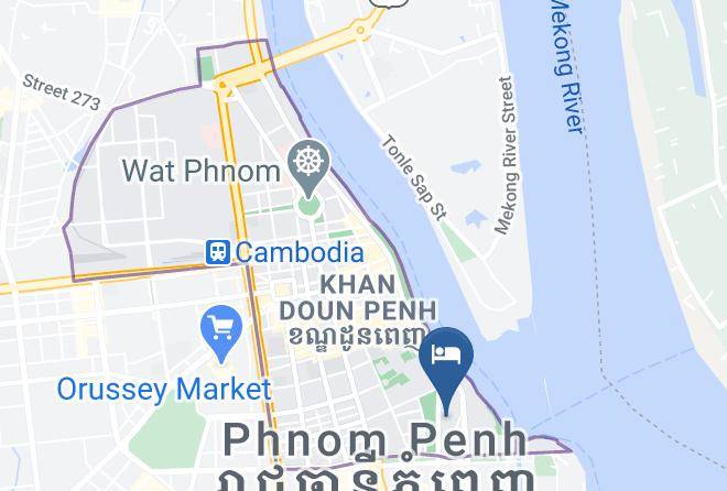 Doun Penh - Brigade Manager Hotel Maps