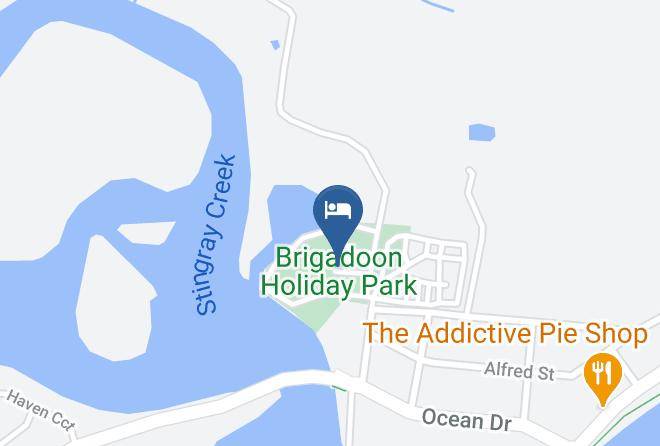 Port Macquarie Hastings - Brigadoon Holiday Park Maps