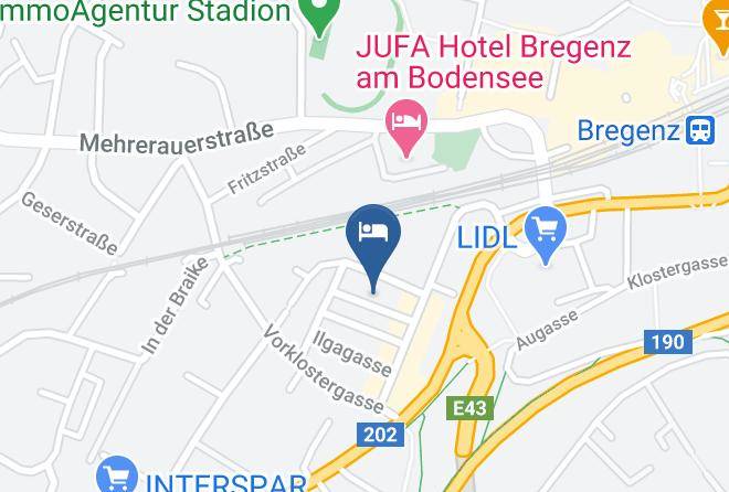 Bregenz - Ferienwohnungen Bregenz Maps