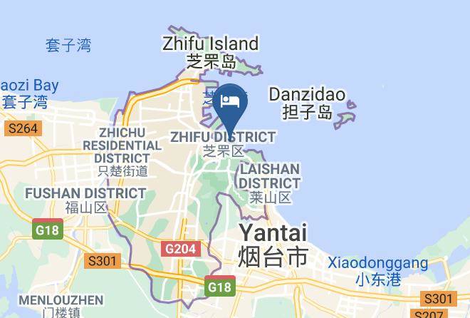 Yantai - Brigh Radiance Hotel Yantai Maps