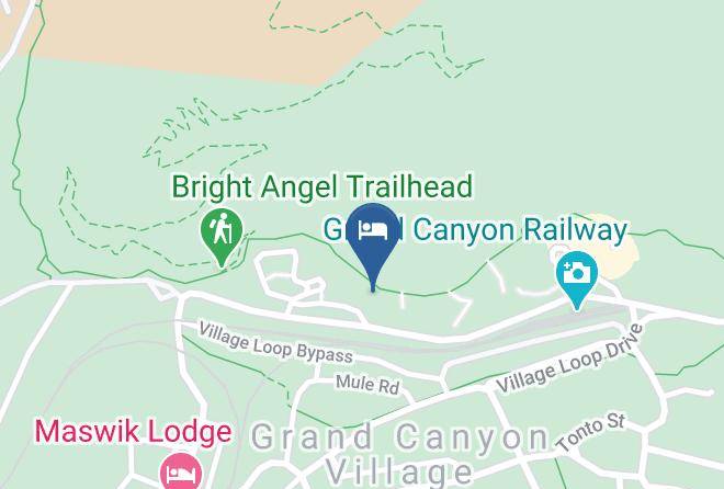 Coconino - Bright Angel Lodge Maps