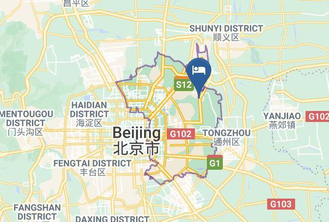 Chaoyang District - Bright Culture Hotel Maps
