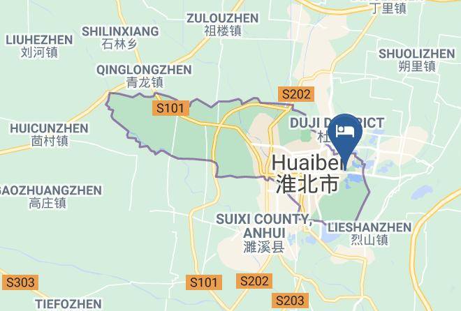 Huaibei - Bright Hotel Huaibei Maps
