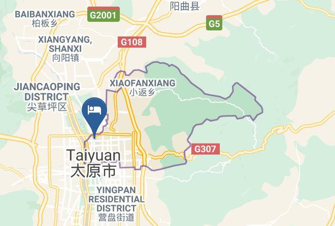 Taiyuan - Bright Hotel Taiyuan Maps