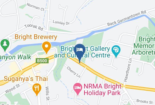 Alpine - Bright Motor Inn Maps