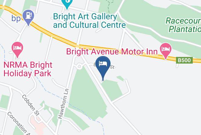 Bright Pine Valley Tourist Park Map