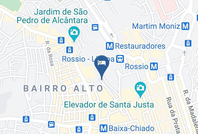 Lisbon - Loving Chiado Maps