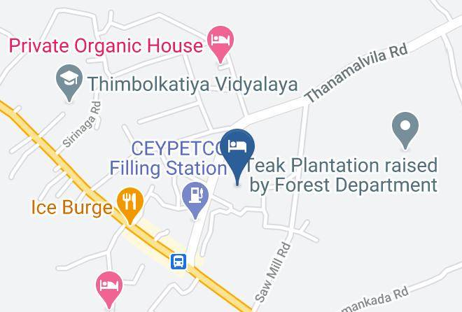 Ratnapura - Bright Sun Safari Hotel Maps