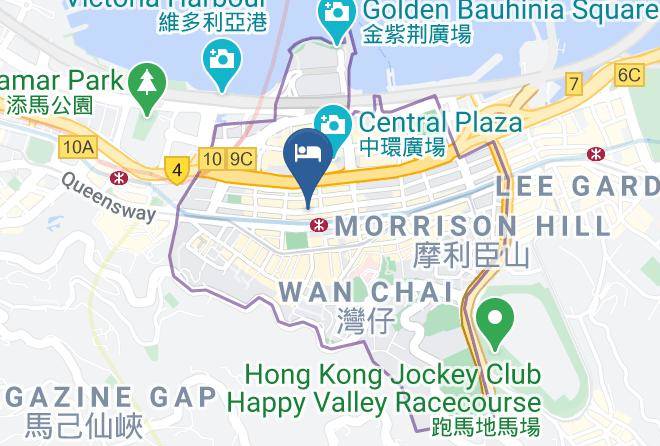 Central Western District - Brighton Hotel Hong Kong Maps