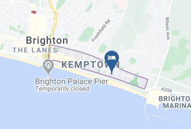 Brighton And Hove - Brighton Parlourama With Hot Tub Maps
