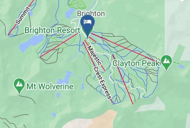 Salt Lake - Brighton Resort Maps