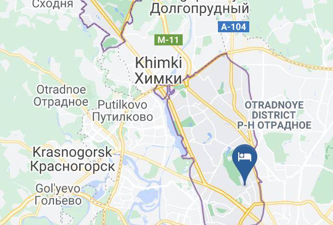 Moscow - Brighton Hotel Maps