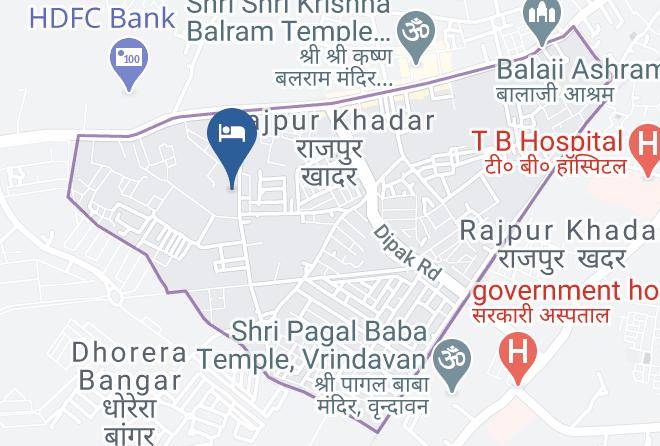Vrindavan - Best Hotels In Vrindavan Maps