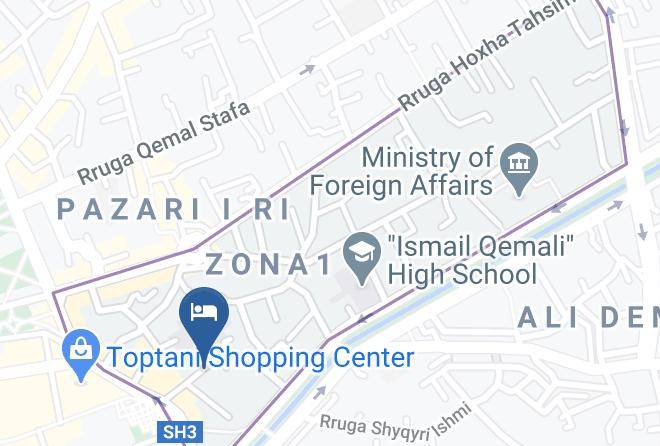 Tirana - Brilant Antik Hotel Maps