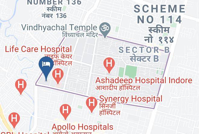 Indore - Brilliant Convention Centre Maps