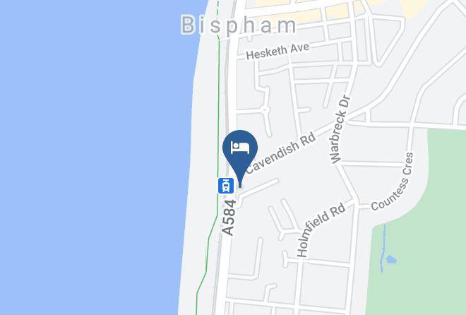 Blackpool - Brincliffe Hotel Maps