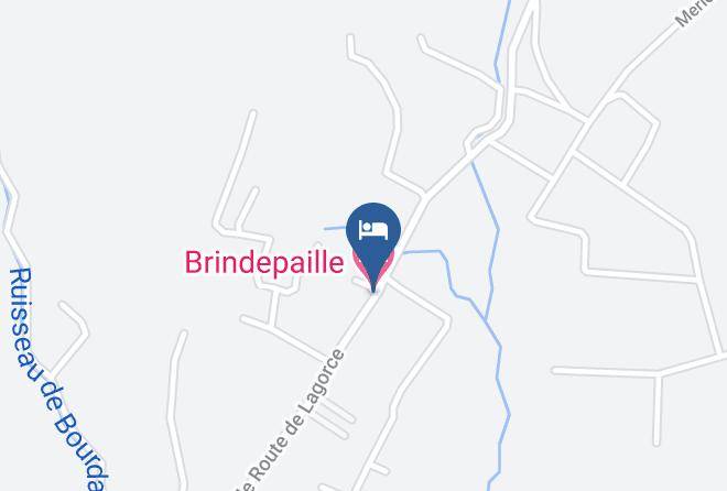 Ardeche - Brindepaille Maps
