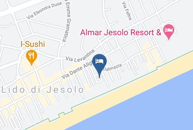 Brioni Mare Hotel Map