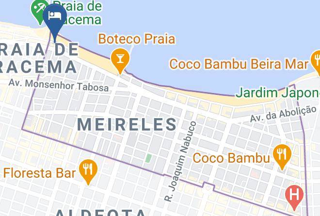 Fortaleza - Brisa Da Praia Hotel Maps