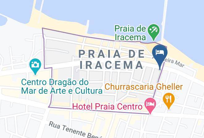 Fortaleza - Ara Praia Hotel Maps